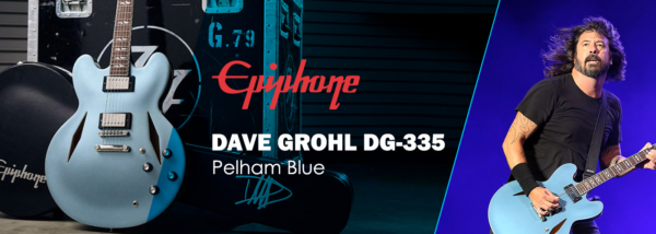 epiphone dave grohl dg 335 pelham blue