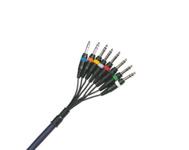 cabo multicore poweracoustics 2157 8xjackst8xjackst 6mt preto 1 922